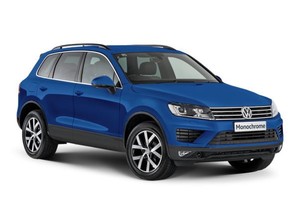 Volkswagen Touareg Цвет: Голубой Reef, металлик